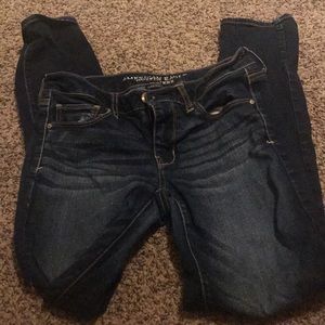 AE Dark Skinny Jeans